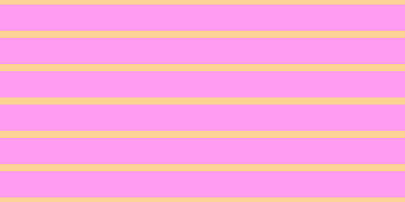 #ff9cef, #fcd393 horizontal lines, fourteen pixels wide, fifty-two pixels apart