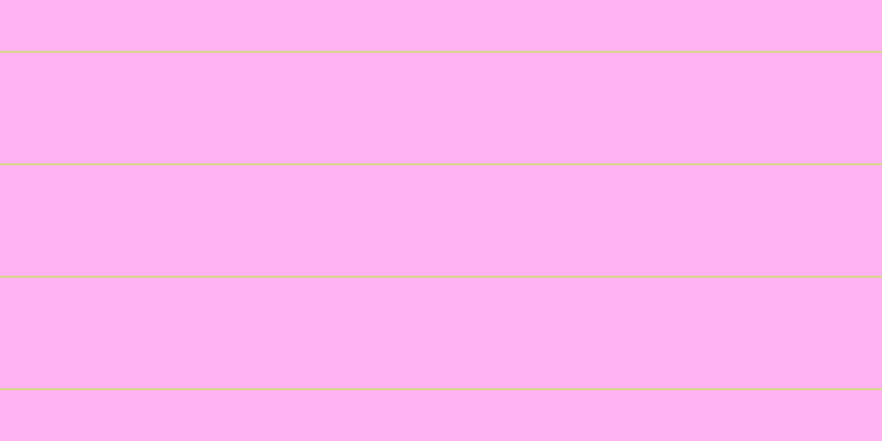 #ff9cef (75%), #dbd393 horizontal lines, two pixels wide, one hundred pixels apart