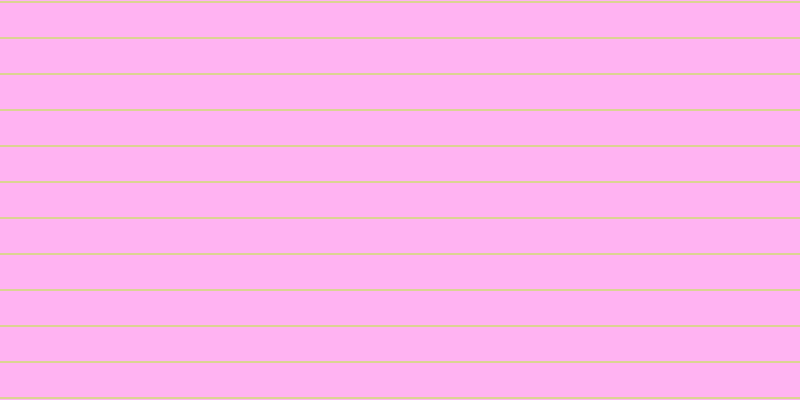 #ff9cef (75%), #dbd393 horizontal lines, two pixels wide, thirty-four pixels apart
