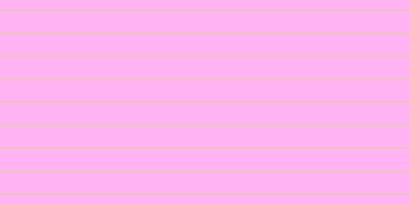 #ff9cef (75%), #dbd393 horizontal lines, two pixels wide, forty-three pixels apart
