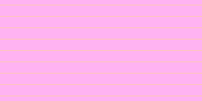 #ff9cef (75%), #fcd393 horizontal lines, two pixels wide, forty-three pixels apart