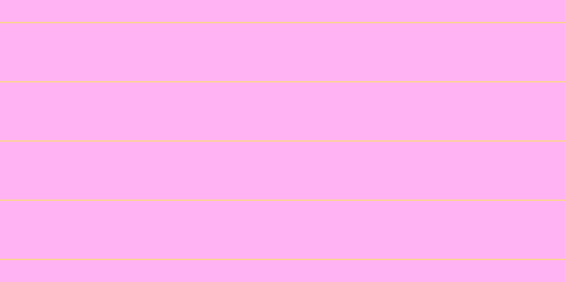 #ff9cef (75%), #fcd393 horizontal lines, two pixels wide, eighty-two pixels apart