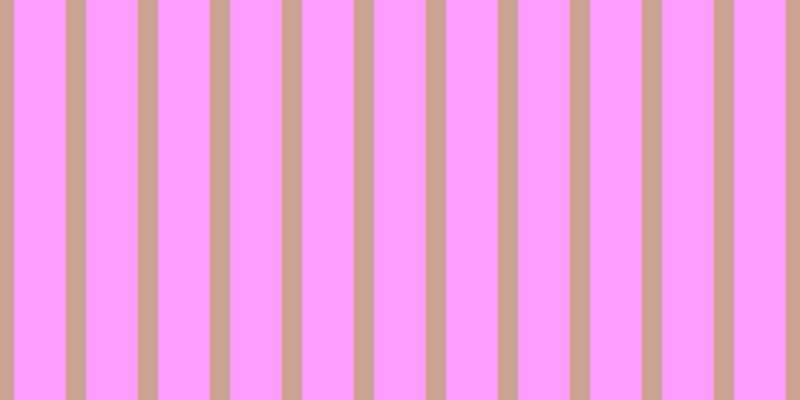 #ff9cff, #caa393 vertical lines, twenty pixels wide, fifty-two pixels apart