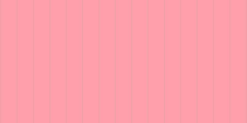 #ff9faa, #caa393 vertical lines, one pixels wide, fifty-two pixels apart