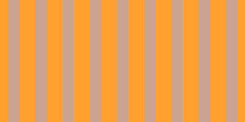 #ffa02f, #caa393 vertical lines, thirty-seven pixels wide, fifty-two pixels apart