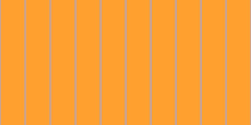 #ffa02f, #caa393 vertical lines, seven pixels wide, seventy-three pixels apart
