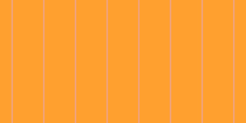 #ffa02f, #eba393 vertical lines, four pixels wide, ninety-nine pixels apart
