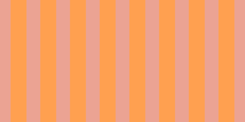 #ffa050, #eba393 vertical lines, forty-five pixels wide, fifty-two pixels apart