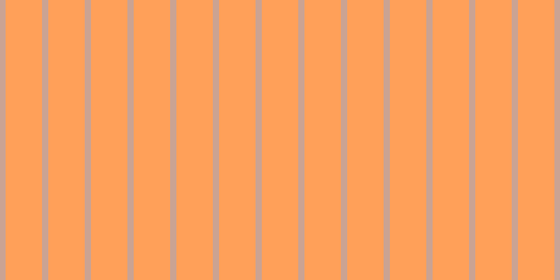 #ffa059, #caa393 vertical lines, nine pixels wide, fifty-two pixels apart