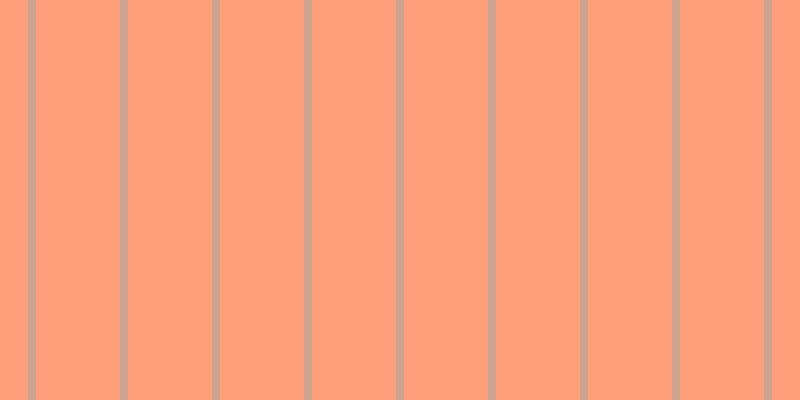 Light salmon, #caa393 vertical lines, eight pixels wide, eighty-four pixels apart