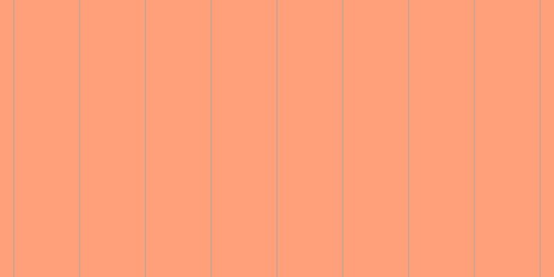 Light salmon, #caa393 vertical lines, two pixels wide, ninety-three pixels apart