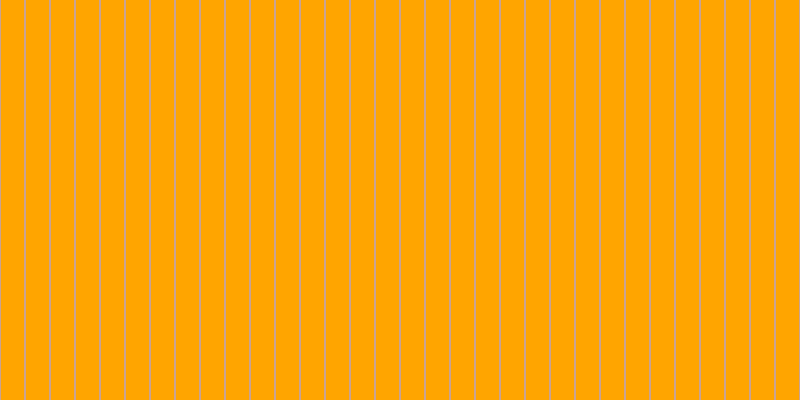 Orange, #caa393 vertical lines, two pixels wide, twenty-three pixels apart