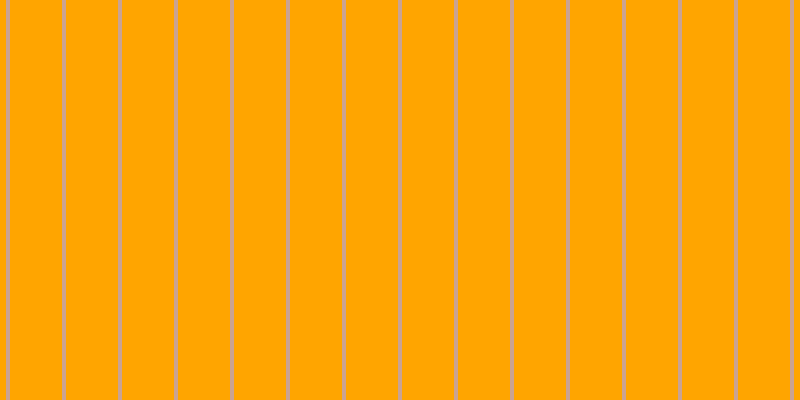 Orange, #caa393 vertical lines, four pixels wide, fifty-two pixels apart