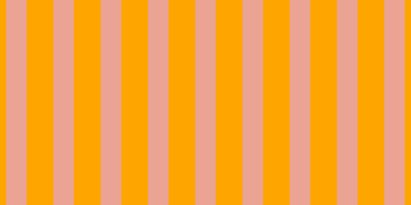 Orange, #eba393 vertical lines, forty pixels wide, fifty-two pixels apart