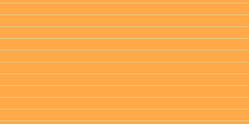 #ffa949, #dbd393 horizontal lines, two pixels wide, thirty-six pixels apart