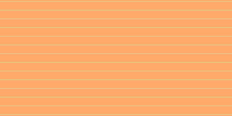 #ffa96a, #dbd393 horizontal lines, two pixels wide, twenty-eight pixels apart