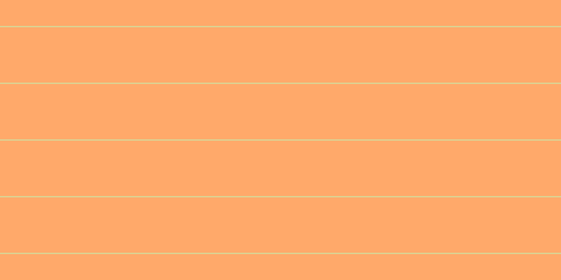 #ffa96a, #dbd393 horizontal lines, two pixels wide, seventy-nine pixels apart