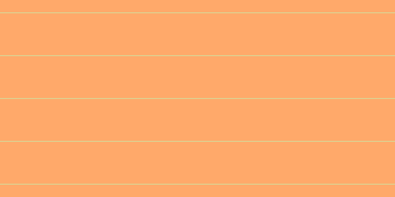 #ffa96a, #dbd393 horizontal lines, two pixels wide, eighty-five pixels apart