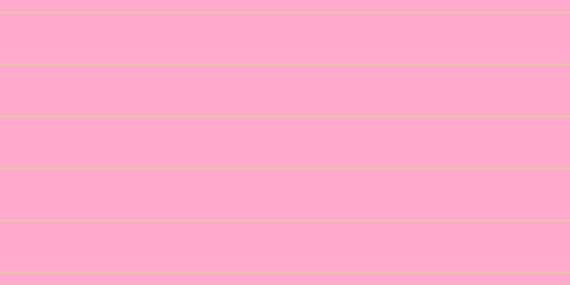 #ffa9cd, #dbd393 horizontal lines, two pixels wide, seventy-one pixels apart