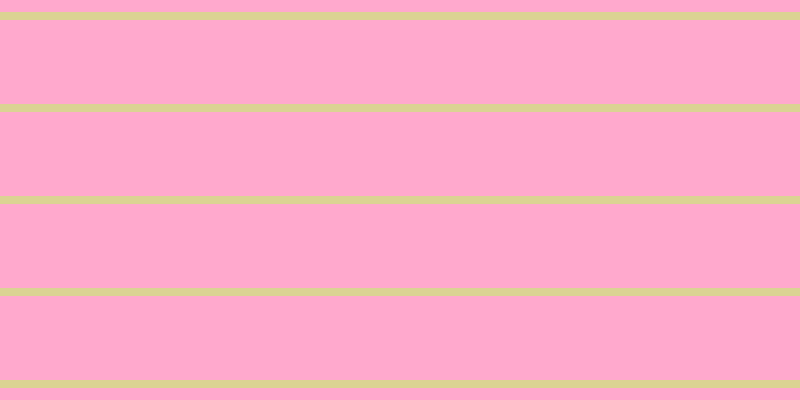 #ffa9cd, #dbd393 horizontal lines, eight pixels wide, eighty-four pixels apart