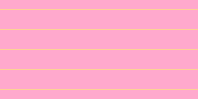 #ffa9cd, #fcd393 horizontal lines, two pixels wide, seventy-nine pixels apart