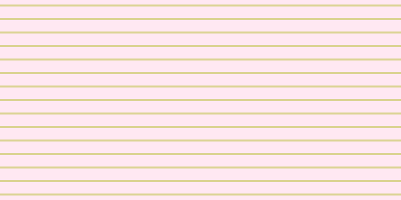 #ffa9cd (25%), #dbd393 horizontal lines, four pixels wide, twenty-three pixels apart