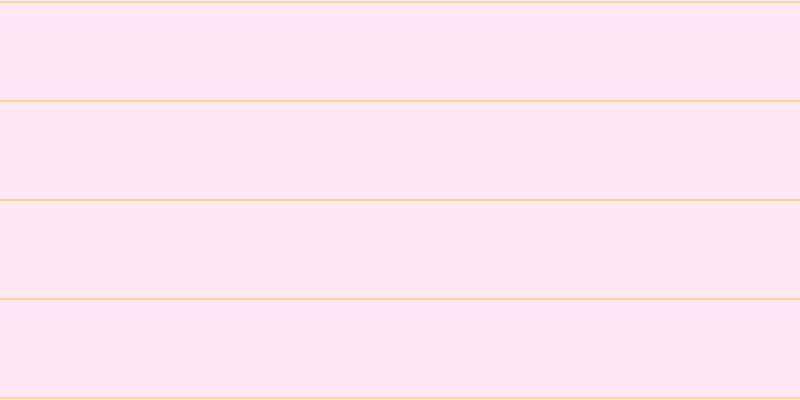 #ffa9cd (25%), #fcd393 horizontal lines, two pixels wide, ninety-seven pixels apart