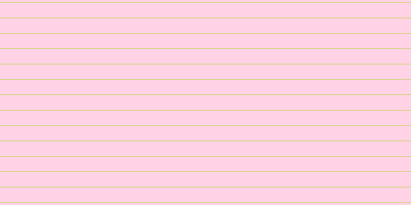 #ffa9cd (50%), #dbd393 horizontal lines, two pixels wide, twenty-eight pixels apart
