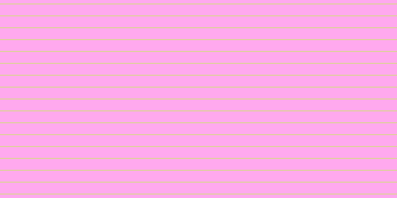 #ffa9ee, #dbd393 horizontal lines, two pixels wide, twenty-two pixels apart