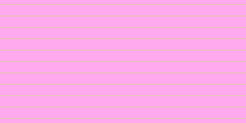 #ffa9ee, #dbd393 horizontal lines, two pixels wide, thirty-five pixels apart