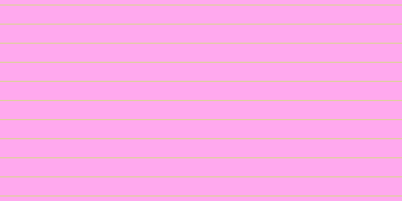#ffa9ee, #dbd393 horizontal lines, two pixels wide, thirty-six pixels apart