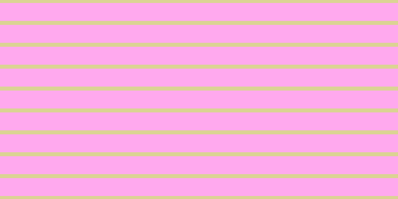 #ffa9ee, #dbd393 horizontal lines, eight pixels wide, thirty-six pixels apart