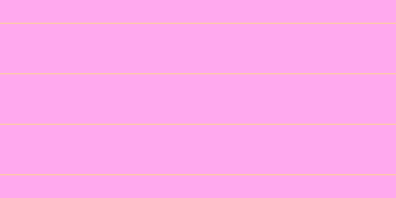#ffa9ee, #fcd393 horizontal lines, two pixels wide, one hundred pixels apart