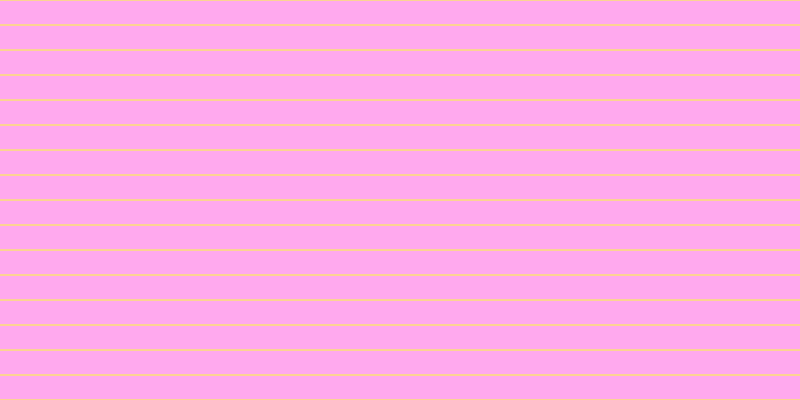 #ffa9ee, #fcd393 horizontal lines, two pixels wide, twenty-three pixels apart