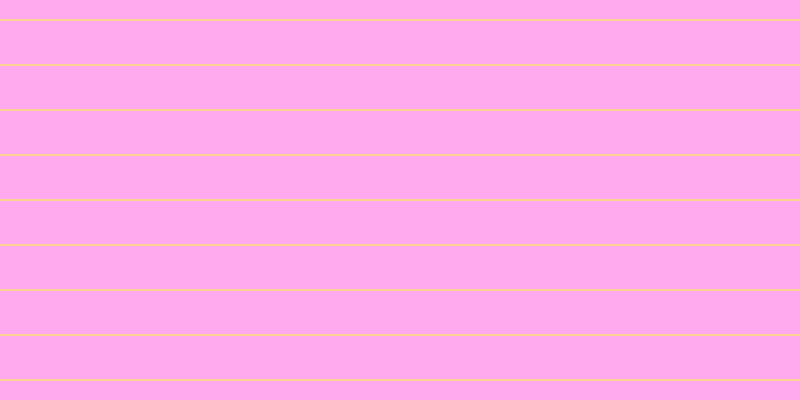 #ffa9ee, #fcd393 horizontal lines, two pixels wide, forty-three pixels apart