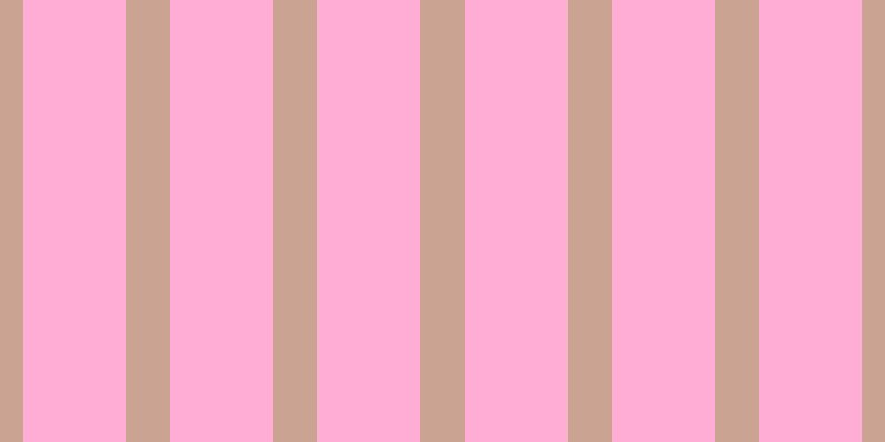 #ffadd5, #caa393 vertical lines, forty pixels wide, ninety-three pixels apart