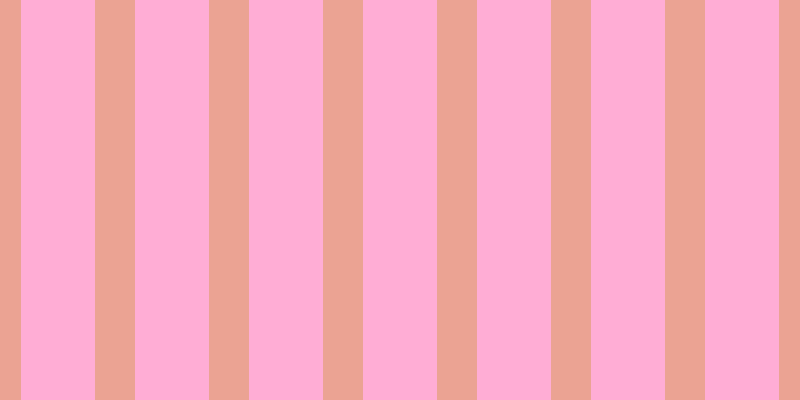 #ffadd5, #eba393 vertical lines, forty pixels wide, seventy-four pixels apart