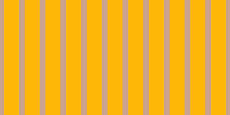 #ffb708, #caa393 vertical lines, twenty pixels wide, fifty-two pixels apart