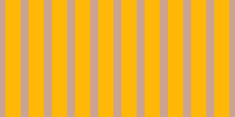 #ffb708, #caa393 vertical lines, twenty-seven pixels wide, fifty-two pixels apart