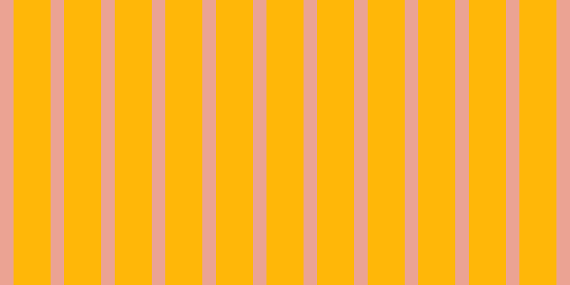 #ffb708, #eba393 vertical lines, nineteen pixels wide, fifty-two pixels apart