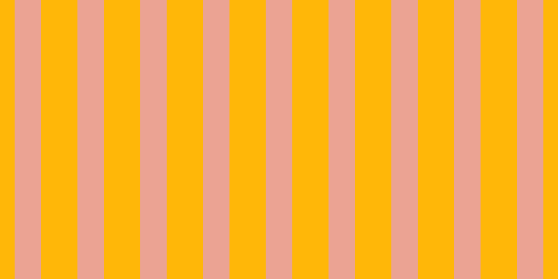 #ffb708, #eba393 vertical lines, thirty-eight pixels wide, fifty-two pixels apart