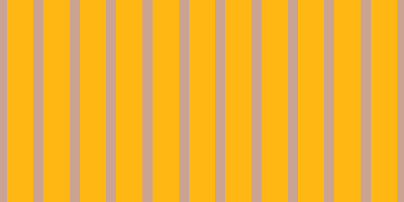 #ffb813, #caa393 vertical lines, twenty pixels wide, fifty-two pixels apart