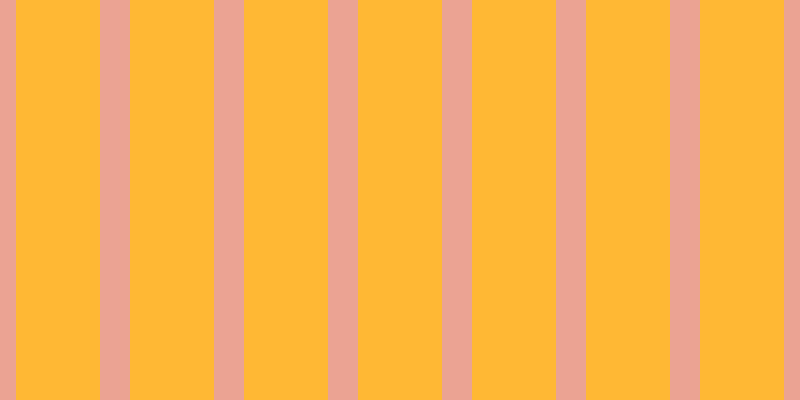 #ffb834, #eba393 vertical lines, thirty pixels wide, eighty-four pixels apart