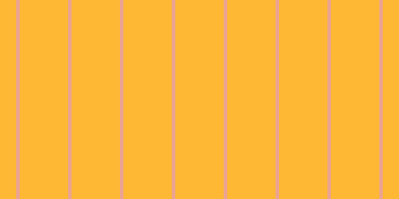 #ffb834, #eba393 vertical lines, seven pixels wide, ninety-seven pixels apart