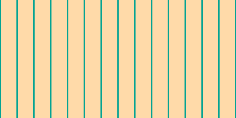 #ffb855 (50%), #04a393 vertical lines, five pixels wide, fifty-two pixels apart