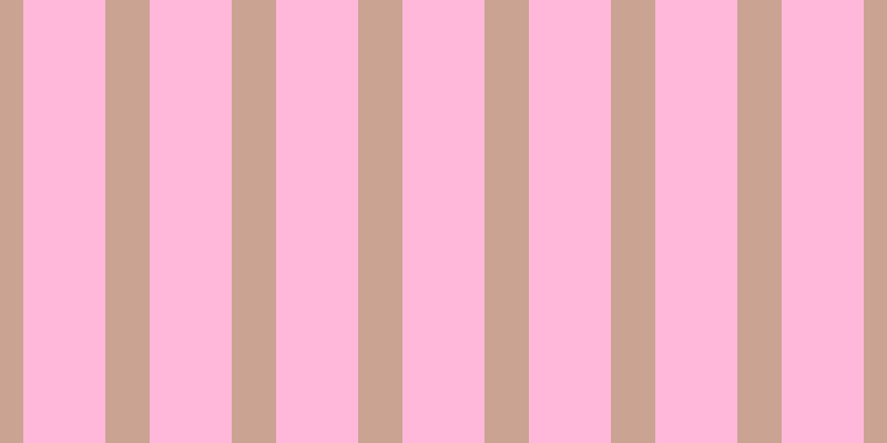 #ffb8d9, #caa393 vertical lines, forty pixels wide, seventy-four pixels apart