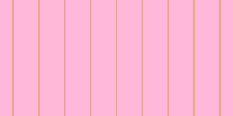 #ffb8d9, #eba393 vertical lines, six pixels wide, eighty-three pixels apart