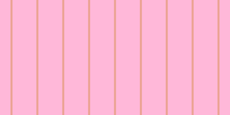 #ffb8d9, #eba393 vertical lines, seven pixels wide, eighty-three pixels apart