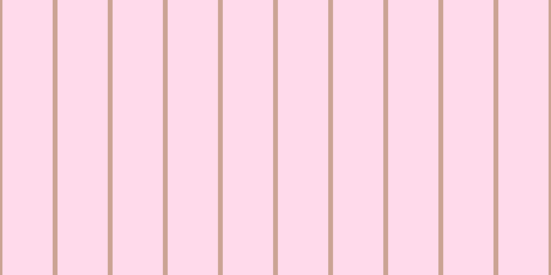 #ffb8d9 (50%), #caa393 vertical lines, seven pixels wide, seventy-three pixels apart