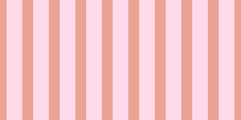 #ffb8d9 (50%), #eba393 vertical lines, thirty-six pixels wide, fifty-two pixels apart
